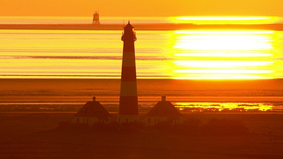 Die Nordsee von oben : Photo