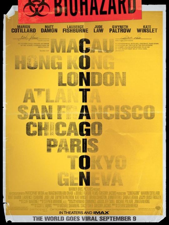 Contagion : Affiche