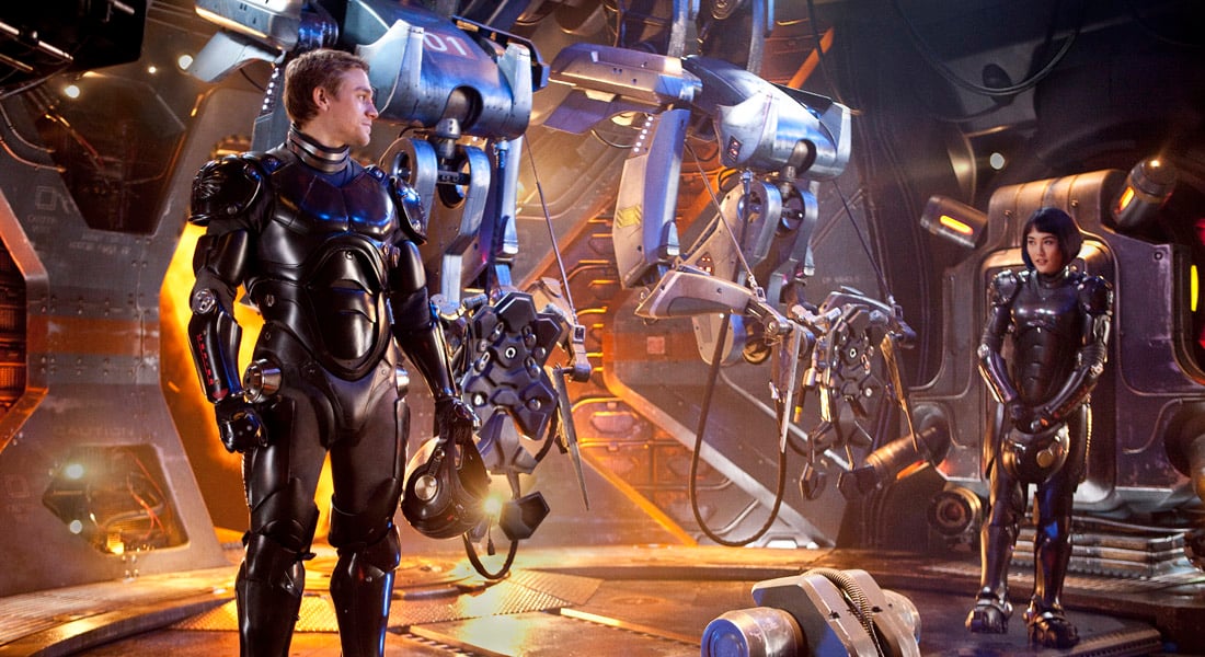 Pacific Rim : Photo Rinko Kikuchi, Charlie Hunnam