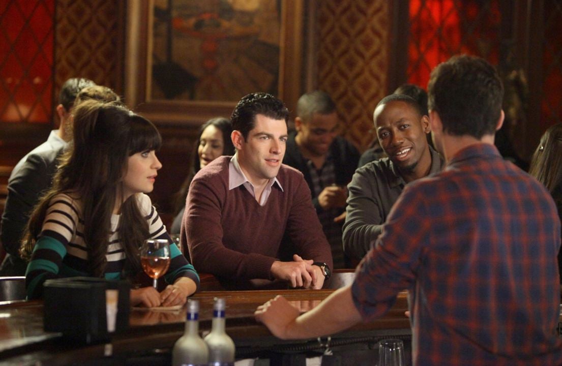 New Girl : Photo Max Greenfield, Jake Johnson, Zooey Deschanel, Lamorne Morris