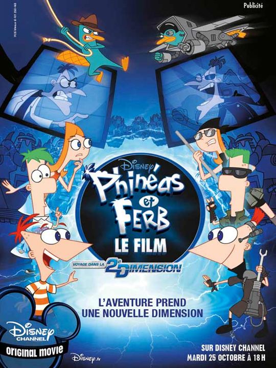 Phinéas et Ferb - Le Film : Affiche