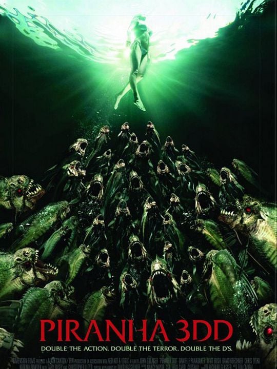 Piranha 3D 2 : Affiche