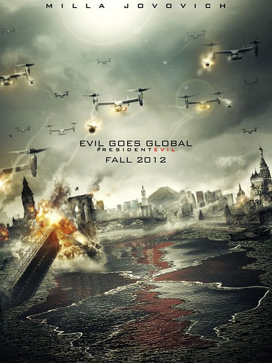 Resident Evil: Retribution : Affiche