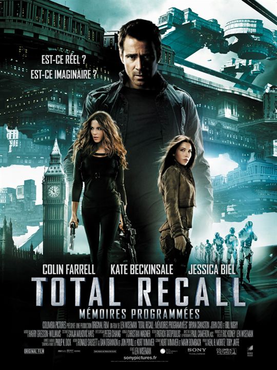 Total Recall Mémoires Programmées : Affiche