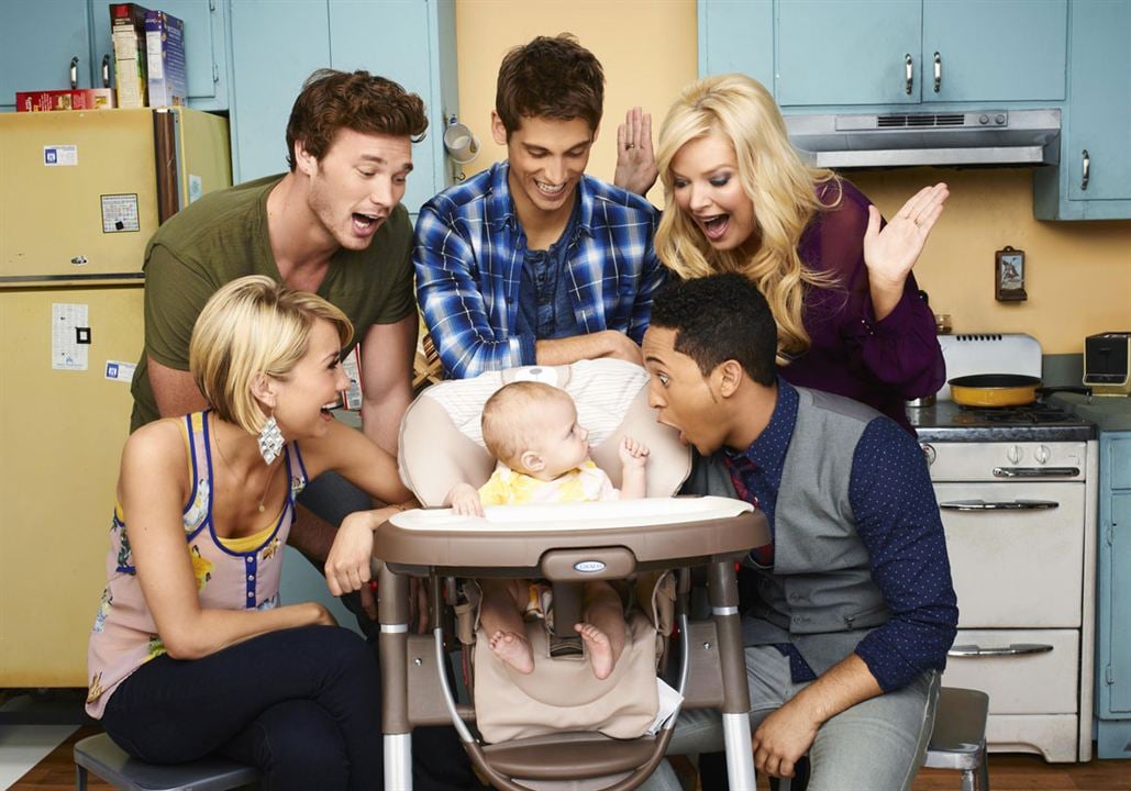 Photo Jean-Luc Bilodeau, Tahj Mowry, Melissa Peterman, Chelsea Kane, Derek Theler