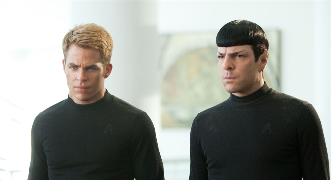 Star Trek Into Darkness : Photo Zachary Quinto, Chris Pine