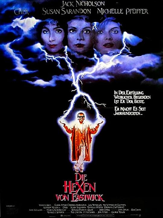 Les Sorcières d'Eastwick : Affiche