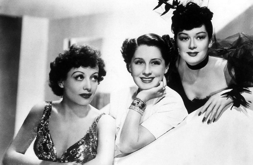 Femmes : Photo Rosalind Russell, Norma Shearer, Joan Crawford