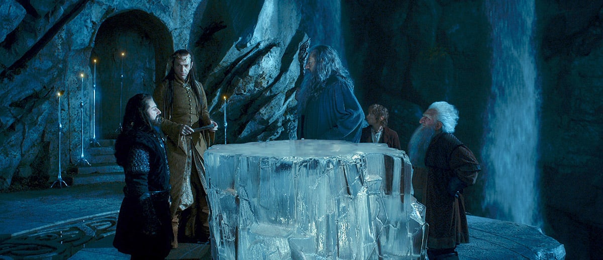 Le Hobbit : un voyage inattendu : Photo Richard Armitage, Ian McKellen, Martin Freeman, Hugo Weaving
