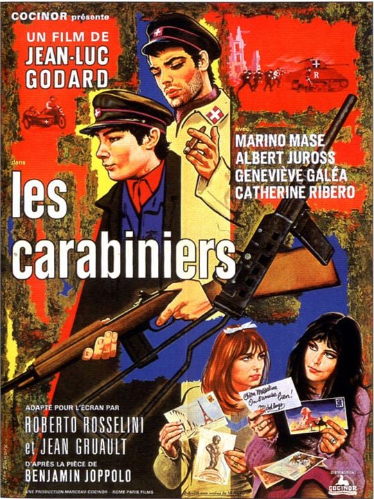 Les Carabiniers : Affiche