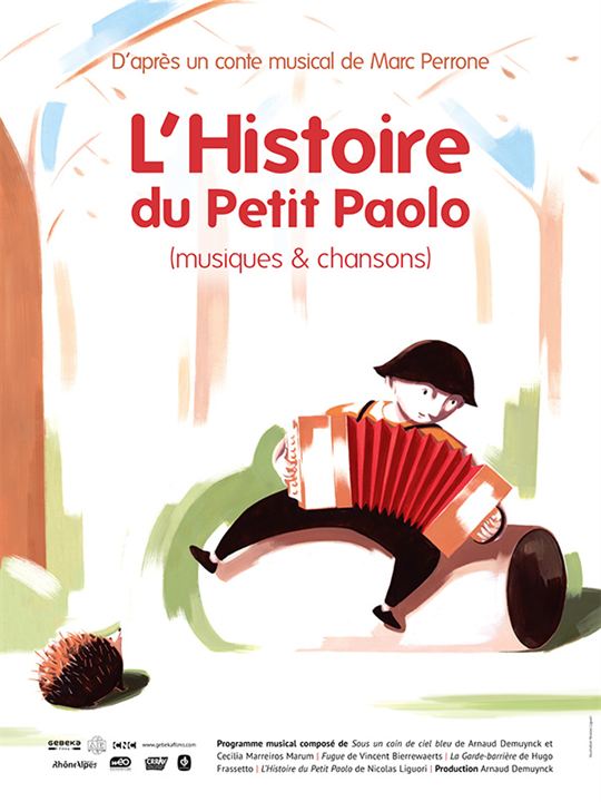 L'Histoire du petit Paolo : Affiche