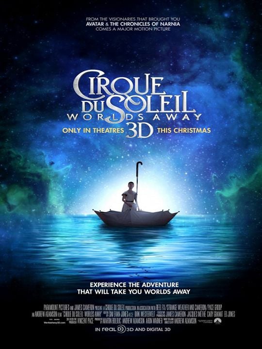 Cirque du Soleil 3D : le voyage imaginaire (Pathé Live) : Affiche