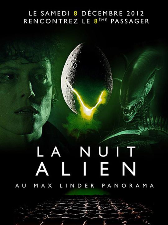  Affiche  du film  La nuit Alien  Photo 1 sur 1 AlloCin 