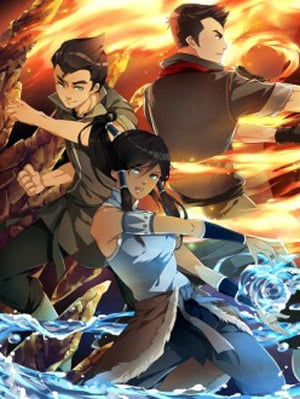 La Légende de Korra : Affiche