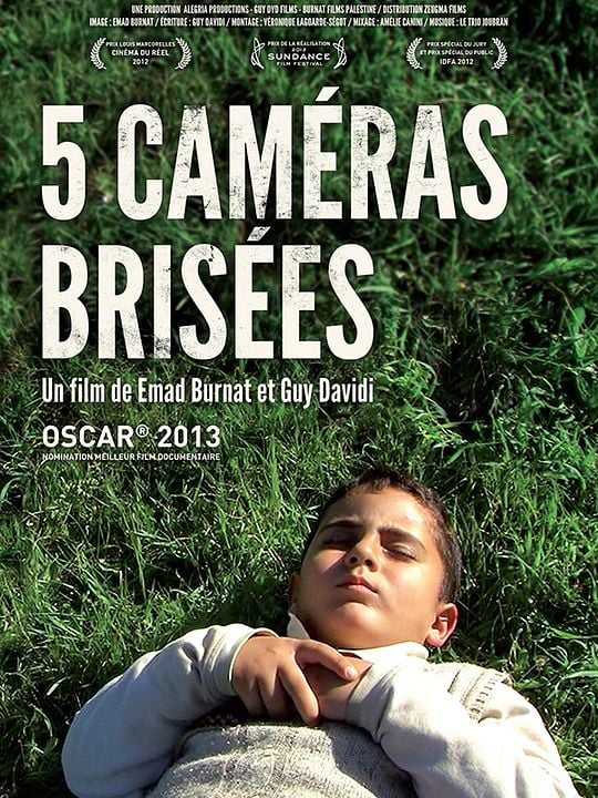 5 Caméras Brisées : Affiche