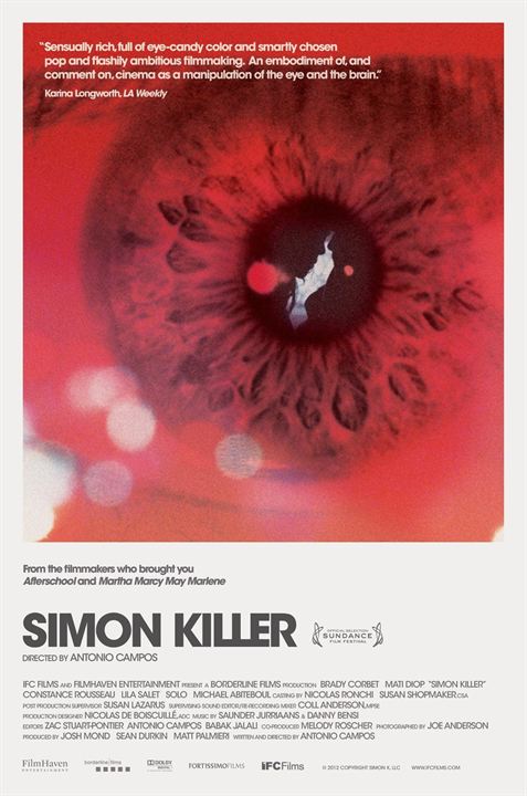 Simon Killer : Affiche