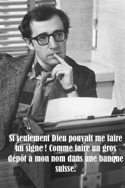 Citations Cultes De Woody Allen Signe Divin Allocine