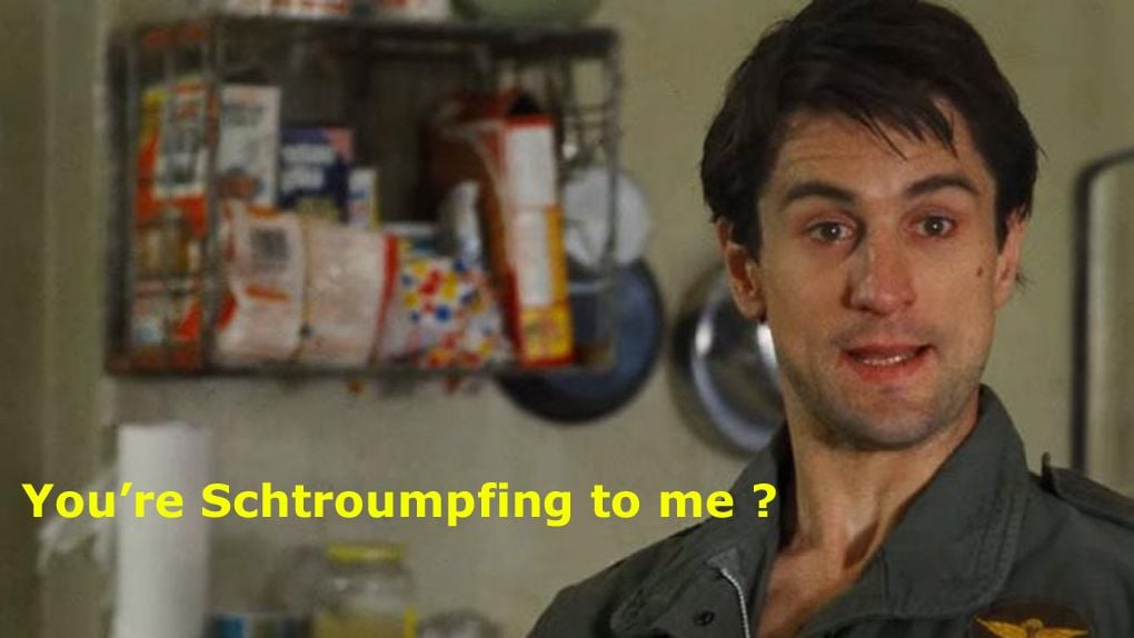 Robert De Niro C Est A Moi Que Tu Parles 20 fameuses répliques... corrigées à la sauce schtroumpf !: Taxi Driver