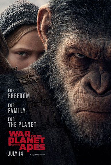 "La Planète des Singes - Suprématie" avec Andy Serkis, Woody Harrelson, Judy Greer ...