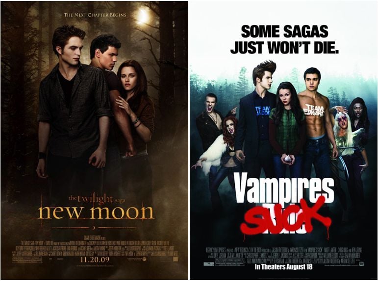 Parodie Twilight Mords-moi Sans Hésitation Streaming "Le Silence des agneaux" Vs "Le Silence des jambons" ?? 15 affiches