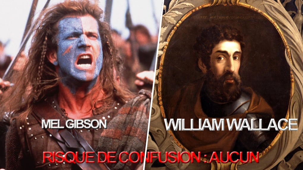 Mel Gibson, alias William Wallace dans "Braveheart" (1995)