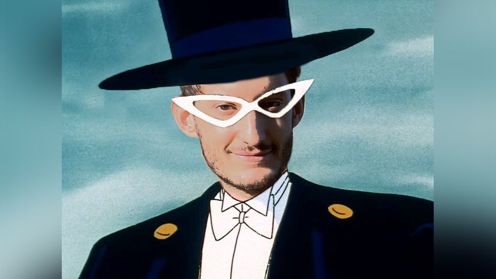 ...et Pierre Niney en Tuxedo Mask
