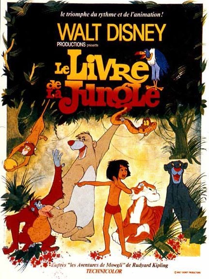 #7 - Le Livre de la Jungle (1967) : 4,1 sur 5