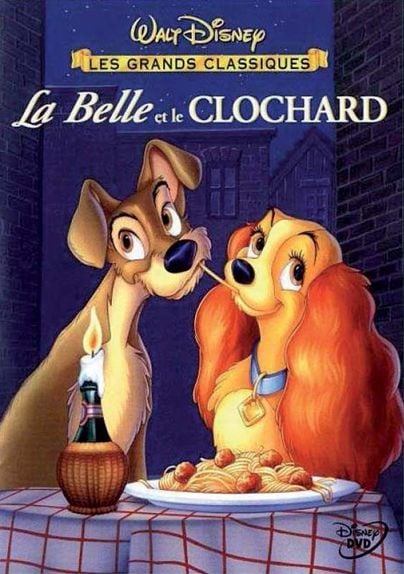 #15 - La Belle et le Clochard (1955) : 3,9 sur 5