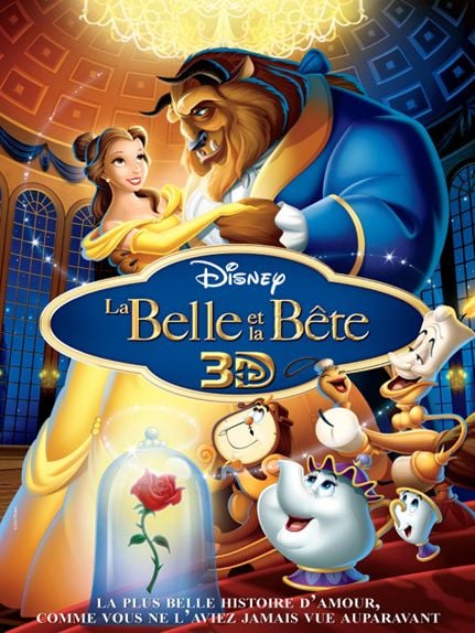 #8 - La Belle et la Bête (1991) : 4,1 sur 5