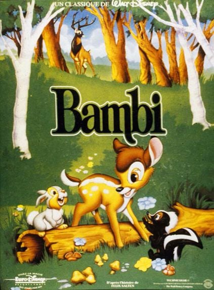 #20 - Bambi (1942) : 3,8 sur 5