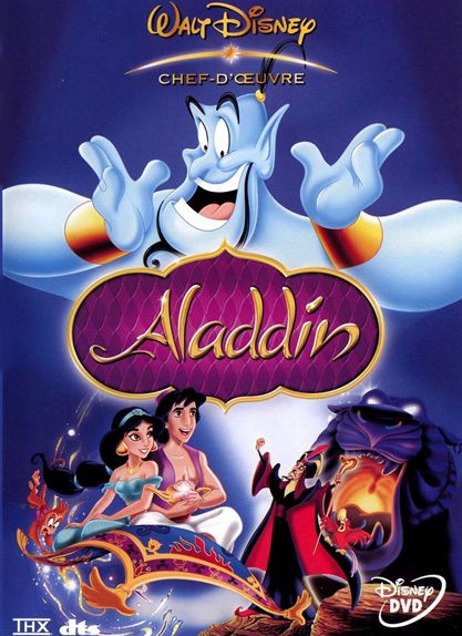 #3 - Aladdin (1992) : 4,3 sur 5