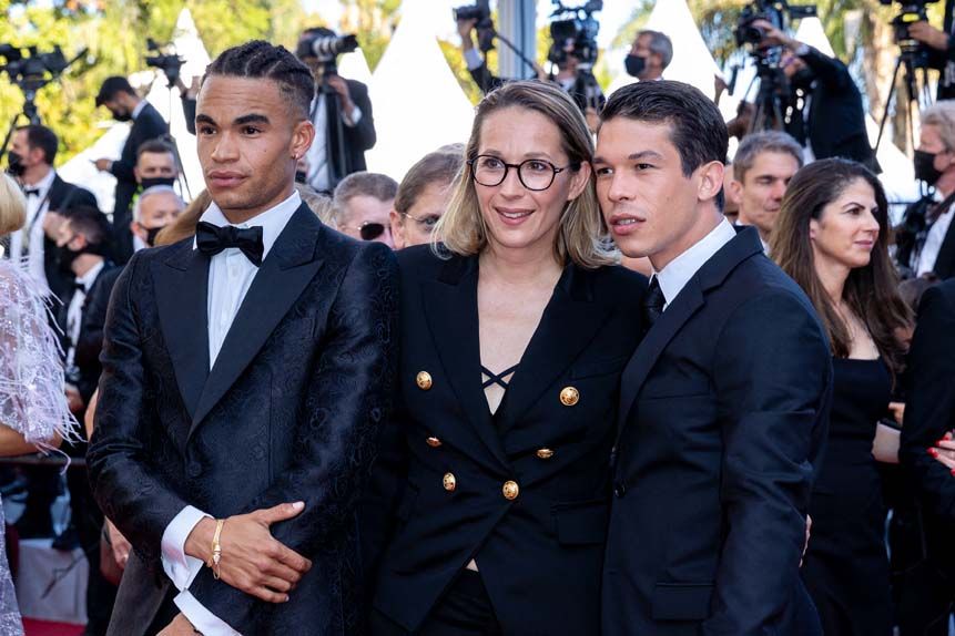 La réalisatrice et les acteurs du film "Suprêmes"
