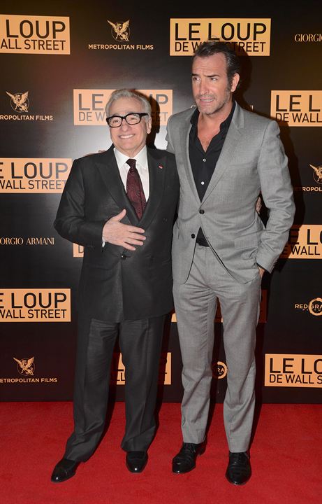 Le Loup de Wall Street : Photo promotionnelle Jean Dujardin, Martin Scorsese