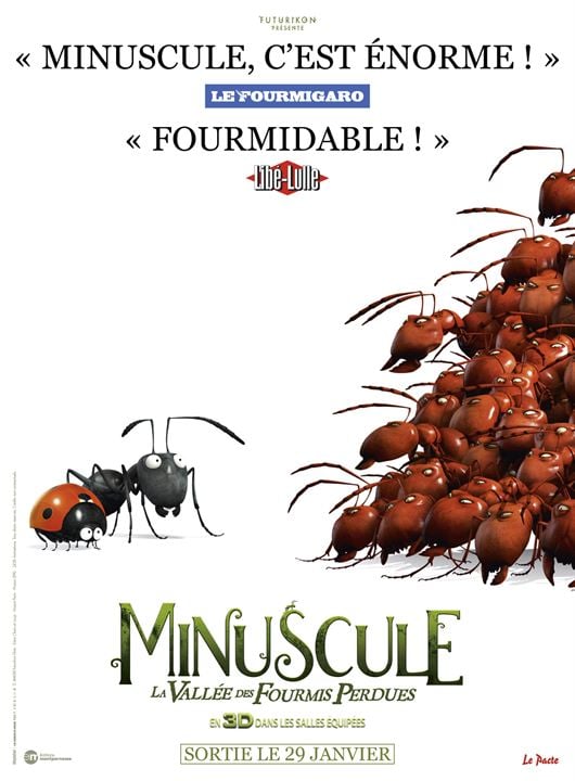 Minuscule - La vallée des fourmis perdues : Affiche