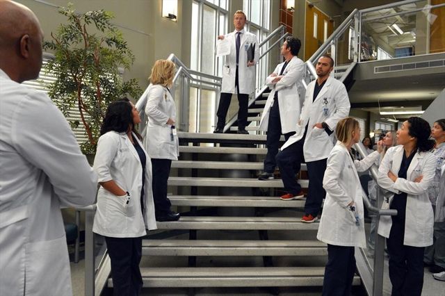 Grey's Anatomy : Photo Patrick Dempsey, Sara Ramirez, Jesse Williams, Sandra Oh, Jessica Capshaw, James Pickens Jr., Ellen Pompeo, Kevin McKidd