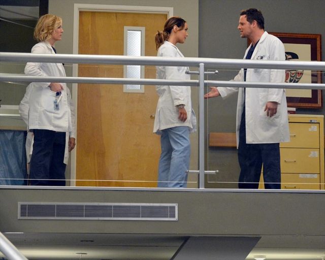 Grey's Anatomy : Photo Justin Chambers (I), Camilla Luddington, Jessica Capshaw