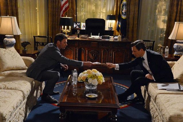 Scandal : Photo Tony Goldwyn, Scott Foley