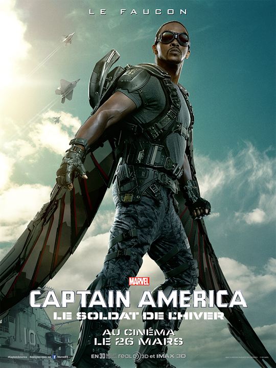 Captain America, le soldat de l'hiver : Affiche