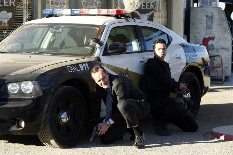 Marvel : Les Agents du S.H.I.E.L.D. : Photo Clark Gregg, Brett Dalton