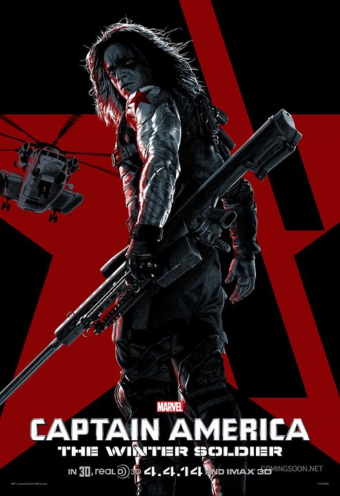 Captain America, le soldat de l'hiver : Affiche