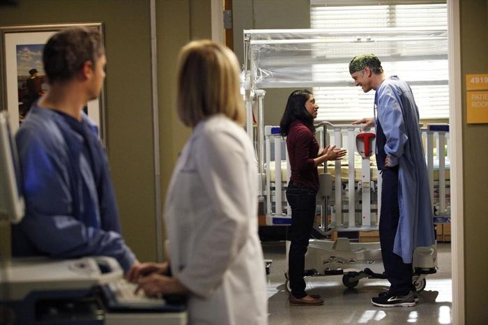 Grey's Anatomy : Photo Patrick Fabian, Justin Chambers (I)
