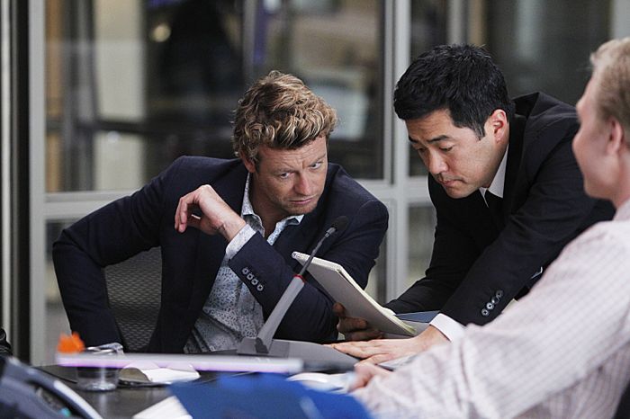 Mentalist : Photo Tim Kang, Simon Baker