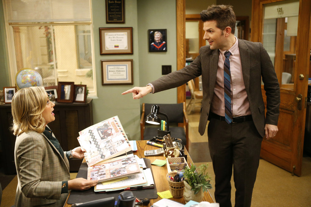 Parks and Recreation : Photo Adam Scott, Amy Poehler