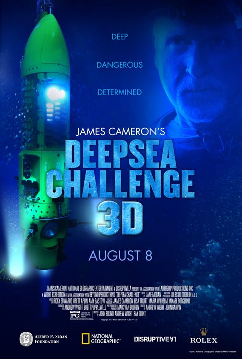 Deepsea Challenge 3D, l'aventure d'une vie : Affiche