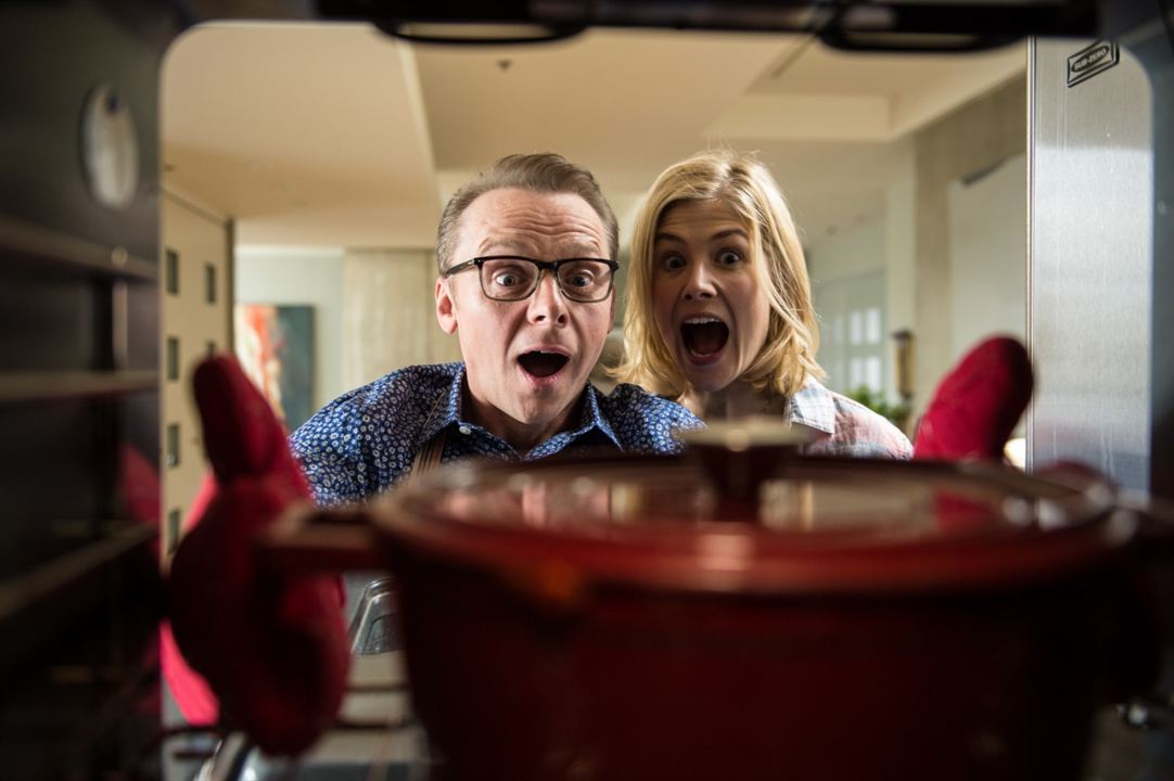 Hector et la recherche du bonheur : Photo Simon Pegg, Rosamund Pike