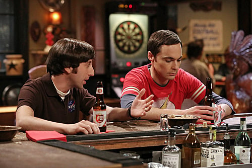 The Big Bang Theory : Photo Jim Parsons, Simon Helberg