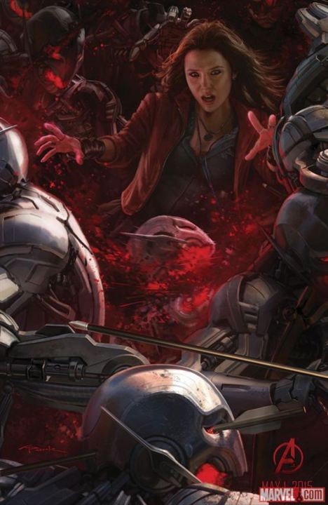 Avengers : L'ère d'Ultron : Photo promotionnelle Elizabeth Olsen