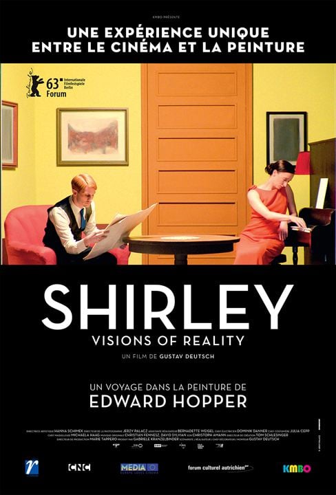 Shirley, un voyage dans la peinture d'Edward Hopper : Affiche