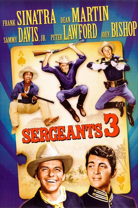 Les Trois sergents : Affiche