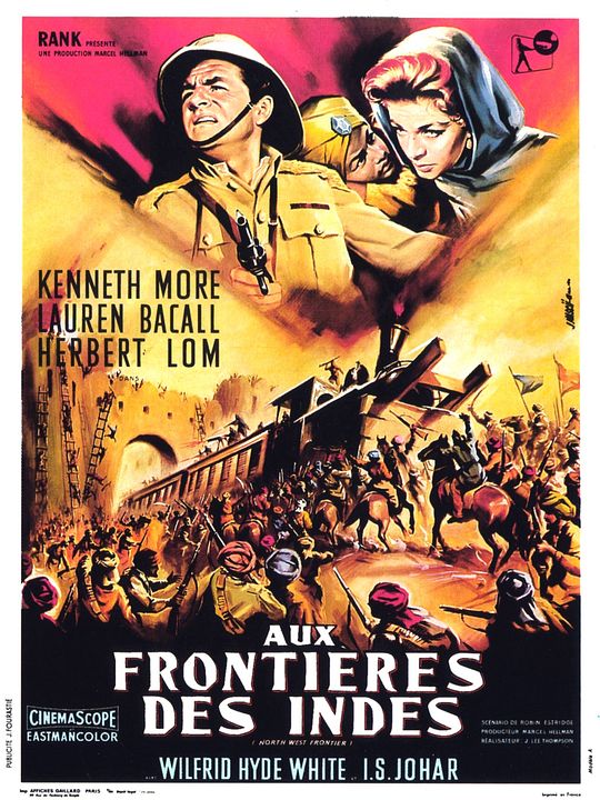 Aux frontières des Indes : Affiche